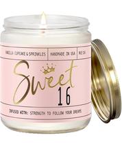 Soy Candle Soy and Sass Sweet 16 com cupcake de baunilha 250mL
