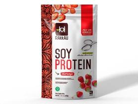 Soy Protein Morango Vegana Rakkau 600G