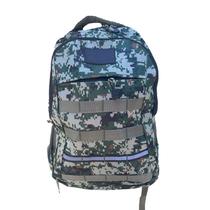 sp Mochila Mala Bolsa 25L Camuflada Casual Acampamento Verão Corrida Resistente a Água Cor Verde camuflado (moc)