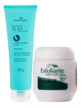 Spa para os Pés Creme para afinar + Esfoliante Mãos e Pés Lizza Derm