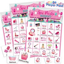 Spa Party Bingo Game Liliful 35 unidades para meninas e mulheres