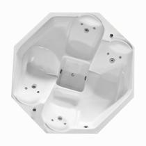 Spa Redondo Ipanema com hidro em acrílico