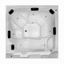 Spa Retangular Valencia COMBATE com hidro em acrílico