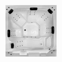 Spa Retangular Valencia PADRÃO com hidro em acrílico