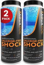 Spa Shock MAV AquaDoc 32 onças, pacote com 2 pacotes de tratamento sem cloro