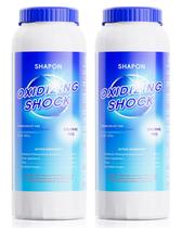 Spa Shock SHAPON Kit com 2 Unidades 946 ml Oxidante Sem Cloro Spa Shock SHAPON Kit com 2 Unidades 946 ml Oxidante Sem Cloro