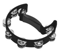 Spanking Pandeiro Meia Lua Spanking preto