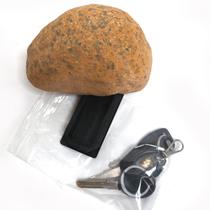Spare Key Hider Rock Aytupotin Realistic Stone Design Brown