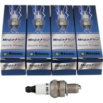 Spark Plug Stens 130-164-4, pacote com 4, Champion 806, 965, Echo