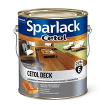 Sparlack Cetol Deck SemiBrilho Cor Natural 3,6L