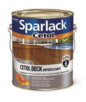 Sparlack Verniz Cetol Deck Antiderrapante Natural Semi Brilho 3,6L