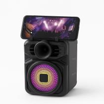 Speaker 3189 com Bluetooth, Entrada USB e Efeitos de Luz RGB 8W