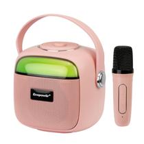 Speaker Ecopower EP-2369 - USB/Aux/SD - Bluetooth - 5W - com Microfone - Rosa