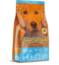 Special dog junior premium caes filhotes sabor carne 20kg