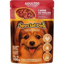 Special Dog Sache Racas Pequenas Carne Ao Molho - 100 Gr