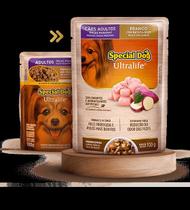 Special dog sachê ultralife adultos raças pequenas frango ao molho 100g