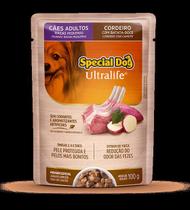 Special dog sachê ultralife adultos raças pequenas sabor cordeiro 100g