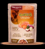 Special dog sachê ultralife adultos sabor salmão 100g