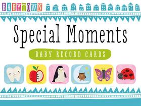 Special moments baby - ecord cards - ba - MAKE BELIEVE