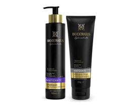 Spécialiste Matizante Shampoo 300ml + Máscara Cinza 250g Bio Extratus Spécialiste Matizante Shampoo 300ml + Máscara Cinza 250g Bio Extratus