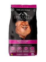 Specialle pet frango e arroz raças pequenas de ambientes internos 15kg