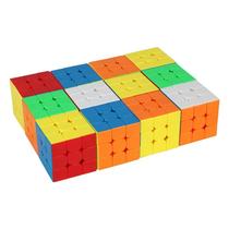 Speed Cube Cuberspeed 3x3x3 56mm, conjunto de 12 sem adesivo