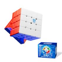 Speed Cube Moyu Aosu V7 4x4 sem adesivo magnético revestido com UV