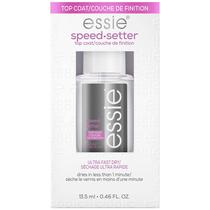 Speed Setter Top Coat de secagem ultra rápida essie para unhas, 0,46 onças