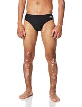 Speedo mens Brief Endurance+ Solid Adult Swimsuit, Speedo Black, 36 EUA