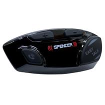 Spencer Spc 80040 Intercomunicador Capacete Moto Fone Ouvido Bluetooth Sem Fio