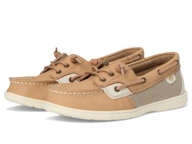 Sperry Tênis Náutico Infantil Shoresider 3 Ilhós Linho/Aveia 1,5 EUA