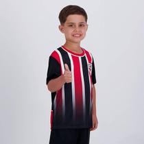 Spf - romper camiseta inf 100%pes branco/preto/ver Spf - romper camiseta inf 100%pes branco/preto/ver