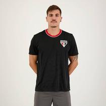 Spf - ser camiseta adt 100%pes preto m Spf - ser camiseta adt 100%pes preto m