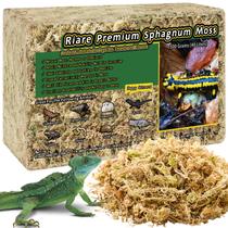 Sphagnum Moss Riare 0,5 kg para répteis, roupa de cama para terrário de 25 litros