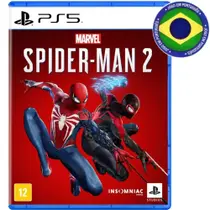Spider Man 2 Homem Aranha PS 5 Mídia Física Dublado em Português