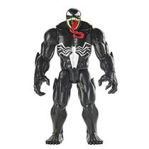 Spider-Man Maximum Venom Titan Hero Venom Action Figure, inspirado no Universo Marvel, Blast Gear-Compatible Back Port, Idades 4 ou Mais