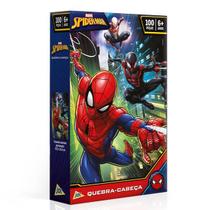 Spider-Man Quebra-Cabeça 100 Peças