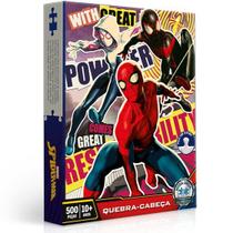 Spider Man Quebra-Cabeça 500 Peças Spider Man Quebra-Cabeça 500 Peças