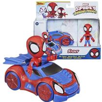 Spider Man Veiculo e Boneco Articulado - Spidey Amazing Friends - Homem Aranha - Hasbro