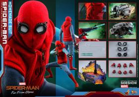 Spiderman: Far From Home Homemade Suit 2.0 - Hot Toys