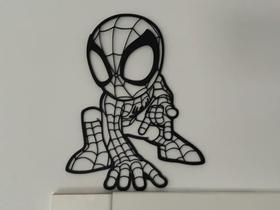 Spiderman Spidey Homem Aranha Decoração Quarto Infantil Kwaii