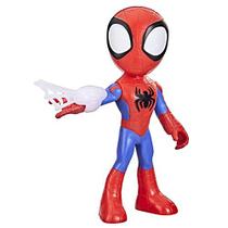 Spidey e seus amigos incríveis Marvel Supersized Spidey 9 polegadas Action Figure, Pré-Escola Super Hero Toy for Kids Ages 3 and Up - Hasbro
