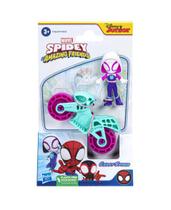 Spidey Ghost Spider e Veículo Hasbro