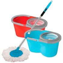 Spin Mop 360 Balde Centrifugador C/ Esfregão + Refil Extra - UD196 Spin Mop 360 Balde Centrifugador C/ Esfregão + Refil Extra - UD196