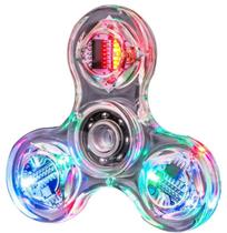 Spiner luz led cristal giratório alivio de stress