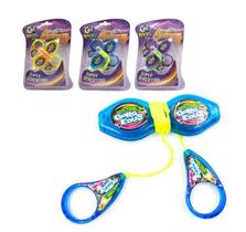 Spinner Corda Gira Rapido Giro Maluco Luz Colorido Fidget - cim toys
