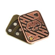 Spinner Fidget Adulto de Metal Caveira - Antiestresse Magnético