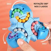 Spinner Sensorial Montessori Cubo Mágico Giratório Brinquedos De Alívio Do Estress