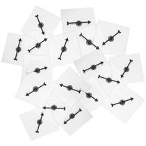 Spinner Virtue Morals Blank Transparent 18 peças