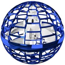 Spinner Voador Led Flynova Pro Bola Esfera Mini Drone Azul Spinner Voador Led Flynova Pro Bola Esfera Mini Drone Azul